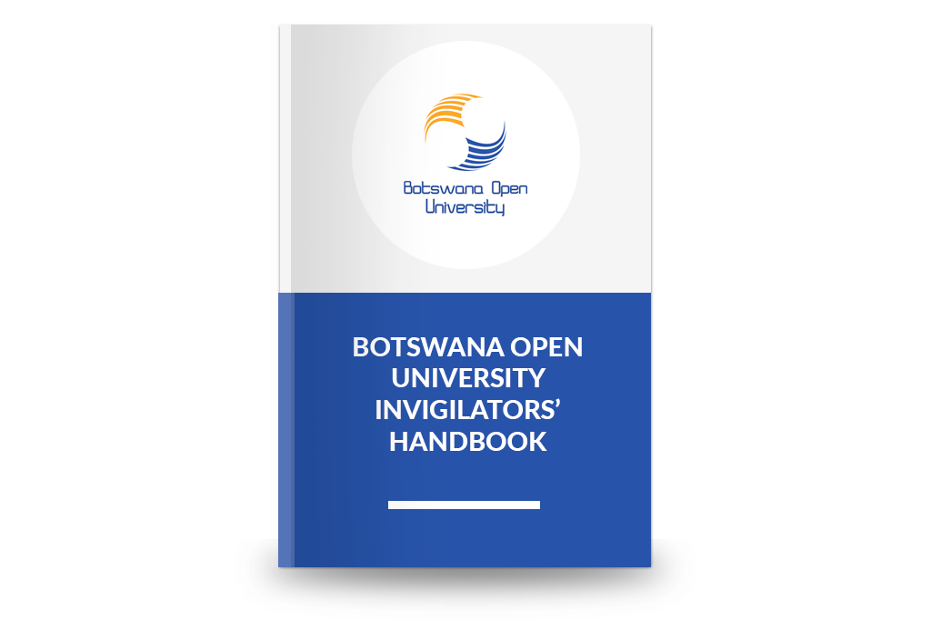 Botswana Open University Invigilator’s Handbook Image
