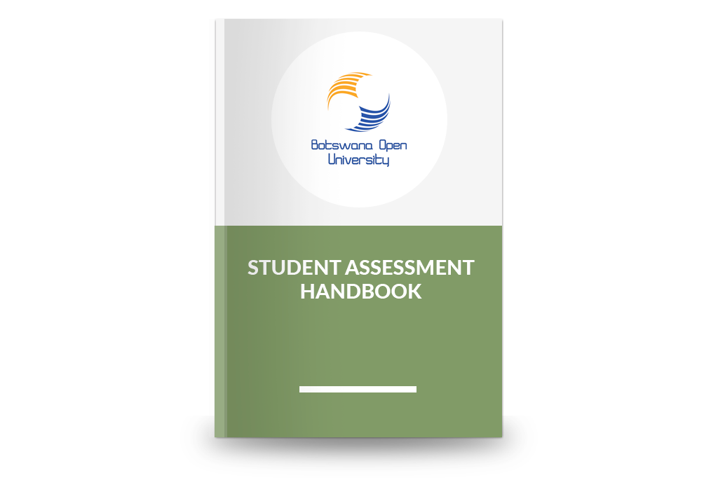 Botswana Open University Student Assessment Handbook Image